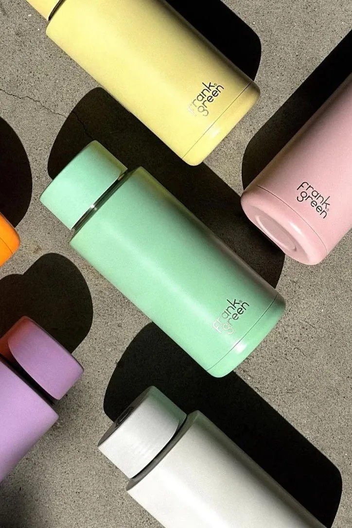 1 Litre Ceramic Reusable Bottle - Buttermilk