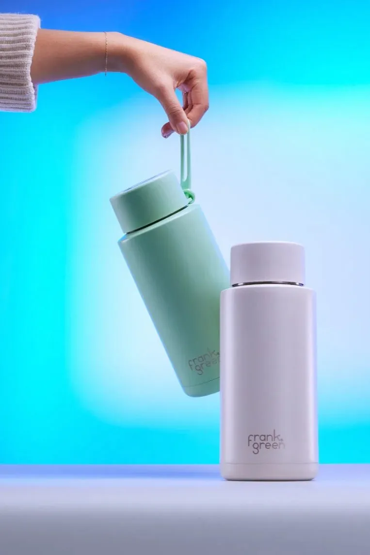 1 Litre Ceramic Reusable Bottle - Mint Gelato