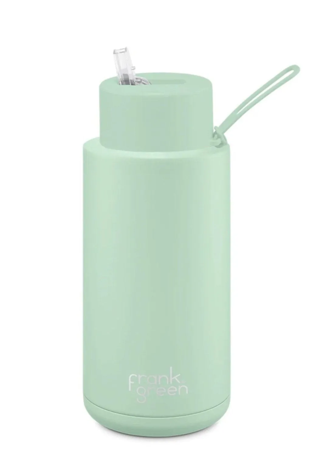 1 Litre Ceramic Reusable Bottle - Mint Gelato