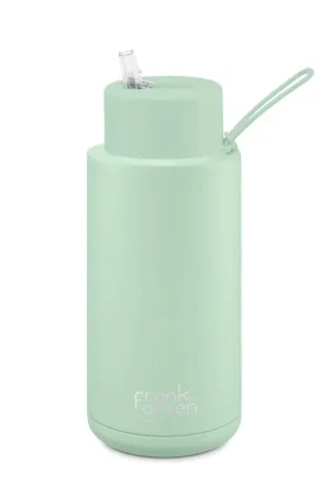 1 Litre Ceramic Reusable Bottle - Mint Gelato