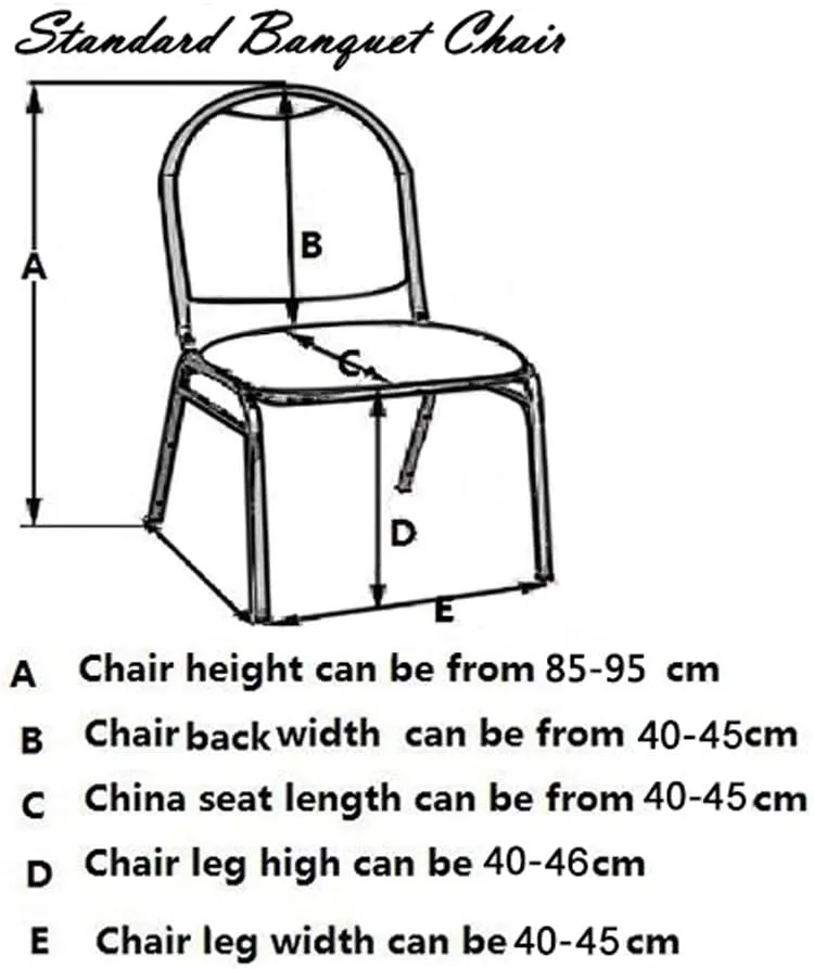10 White Chair Covers and 10 Orange Chair Sashes for Wedding Banquet Seat Covers and Chairs Bows Bands for Party Birthday Engagement Bridal Shower Halloween Christmas Events Decor