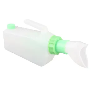 1000ml Capacity Spill Proof Lid, Easy to Use, Portable Size, Use, Women Urine Bottle with Lid for Travel