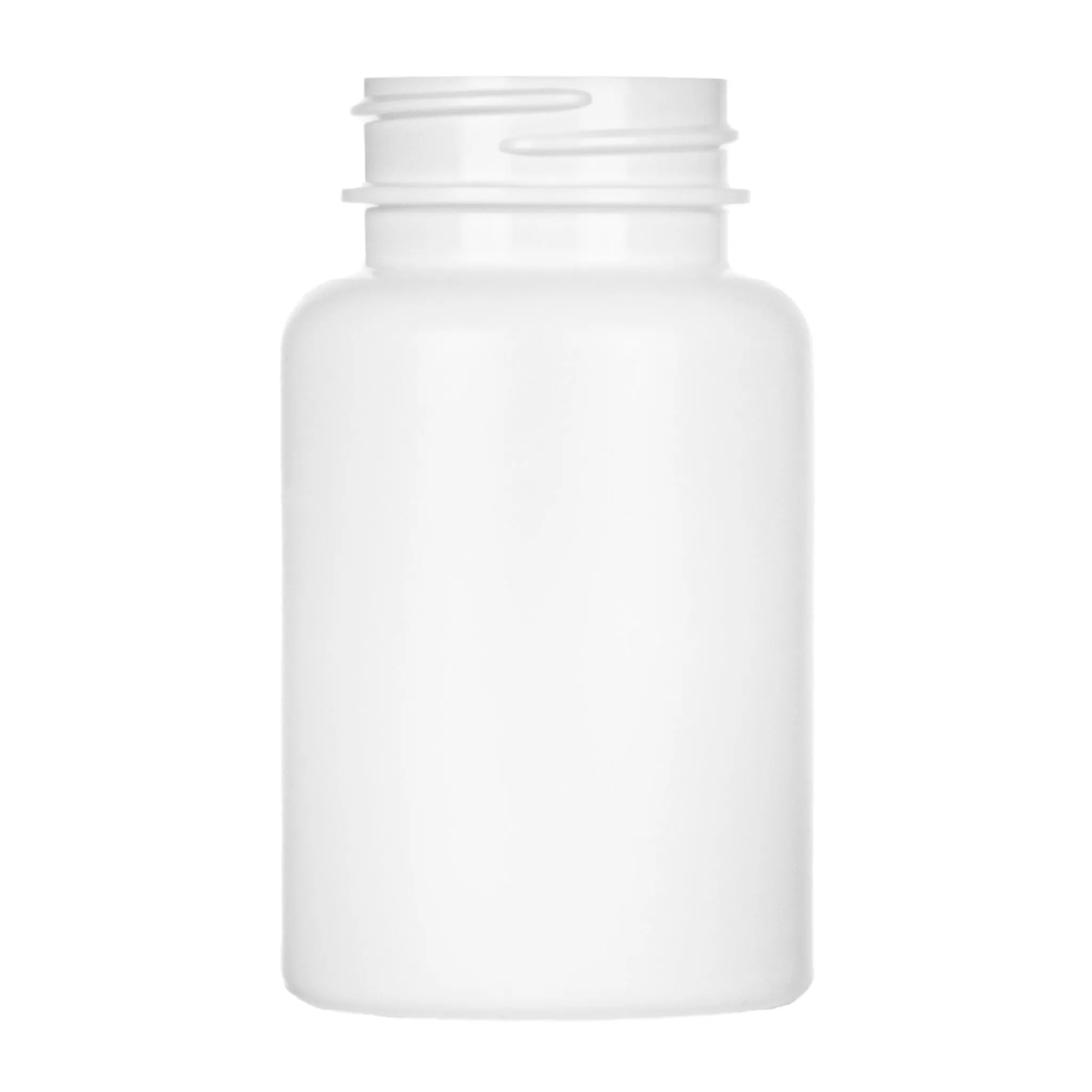 120 cc Round Packer HDPE Bottles - White