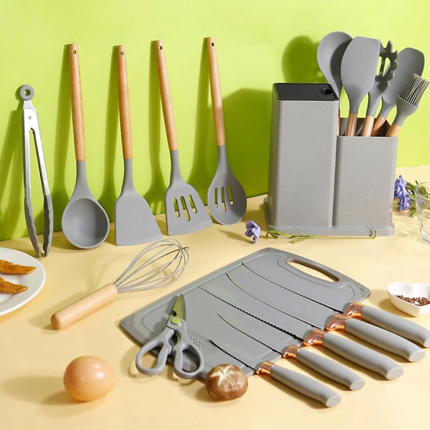 19 Piece Silicon Set