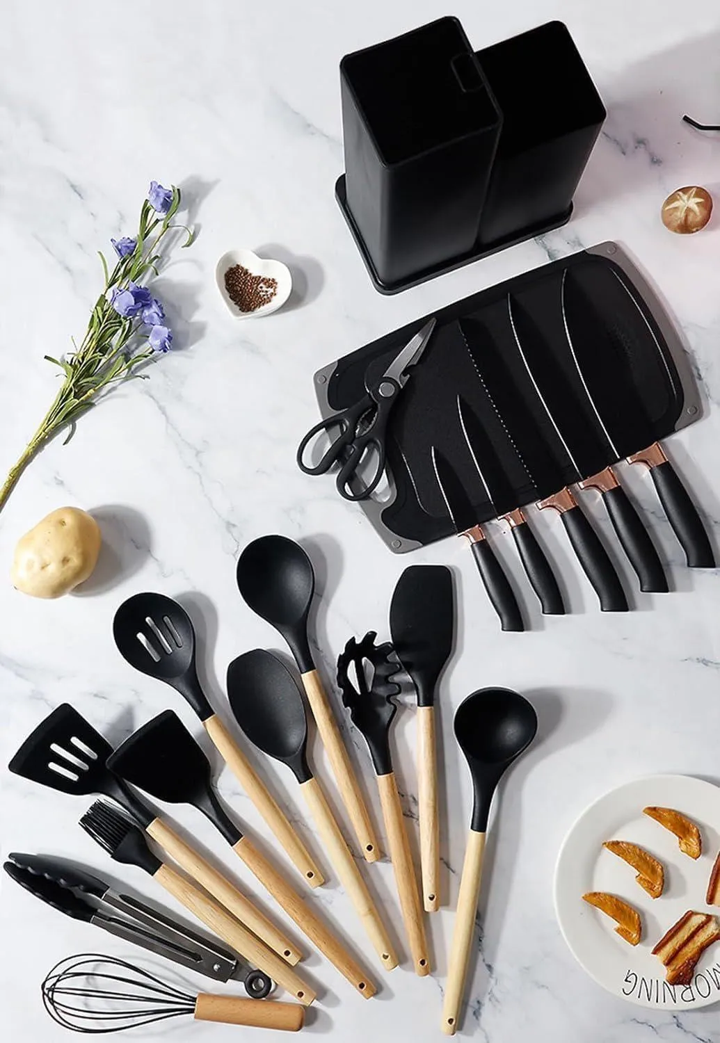 19 Piece Silicon Set