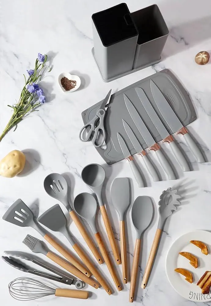 19 Piece Silicon Set