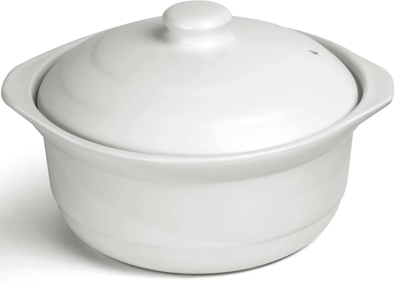 1.9-Quart Ceramic Pots for Cooking with Lid, Clay Pot for Cooking, Earthenware Pot, Chinese Ceramic Casserole, Earthen Pot Cookware Stew Pot Stockpot