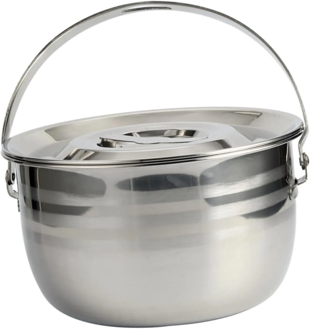 1pc High Capacity Non Stick Soup Pot Cooking Ware for Camping Home Use Easy to Clean Heat Resistant Multi Functional Kitchen Essential