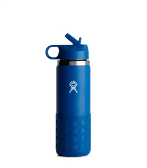 20 Oz Kids Wide Mouth Straw Lid And Boot Stream