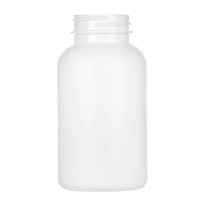 200 cc Round Packer HDPE Bottles - White
