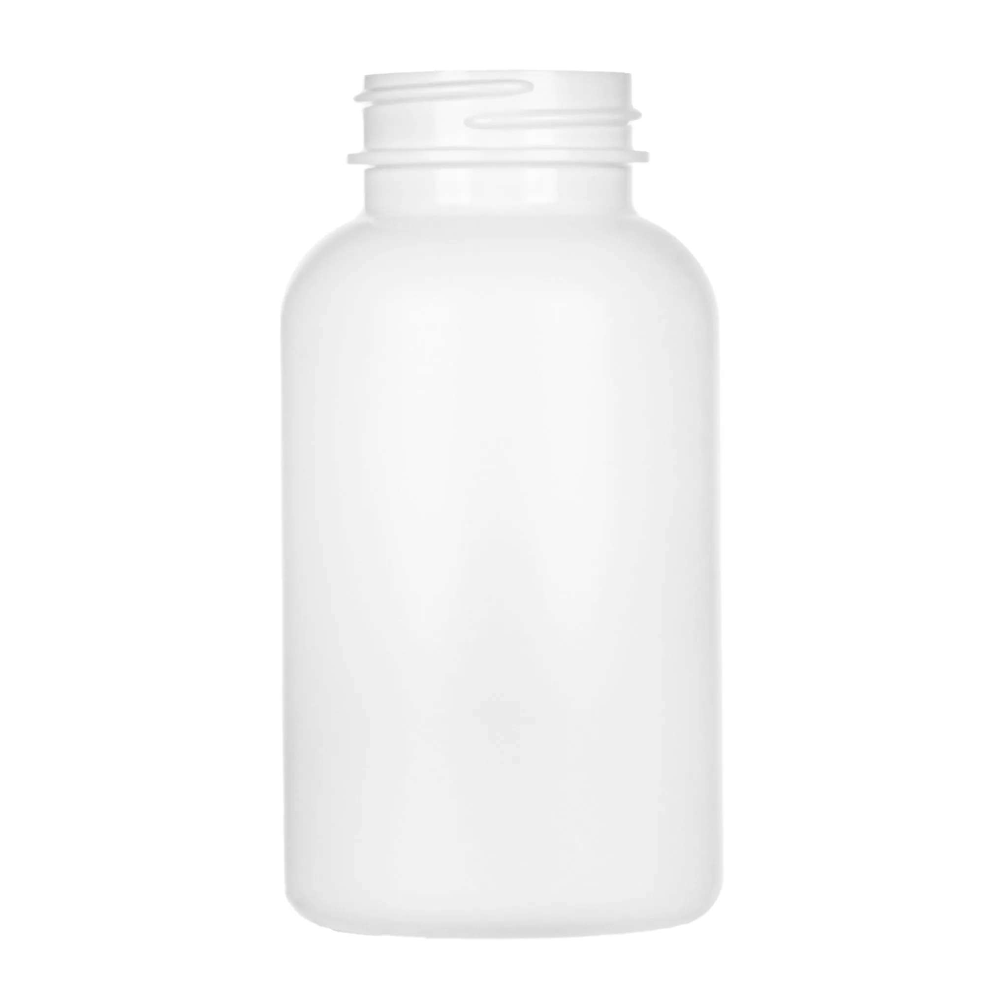 200 cc Round Packer HDPE Bottles - White