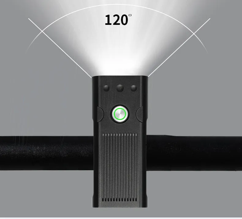 20000Lums Bicycle Light L2/T6 USB Rechargeable 5200mAh Bike Light IPX5 Waterproof LED Headlight
