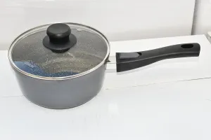 2016 Germany's Stoneline Xtreme Series 2.3 Quart Sauce Pan with Lid, Non-stick, Non-Toxic Stone Coating Cookware - 2016 Top of the line model, better taste food, induction ready
