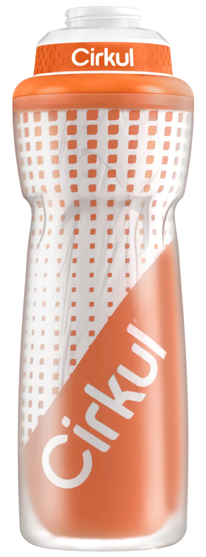 32oz. Insulated Squeeze Plastic Bottle & Sport Lid
