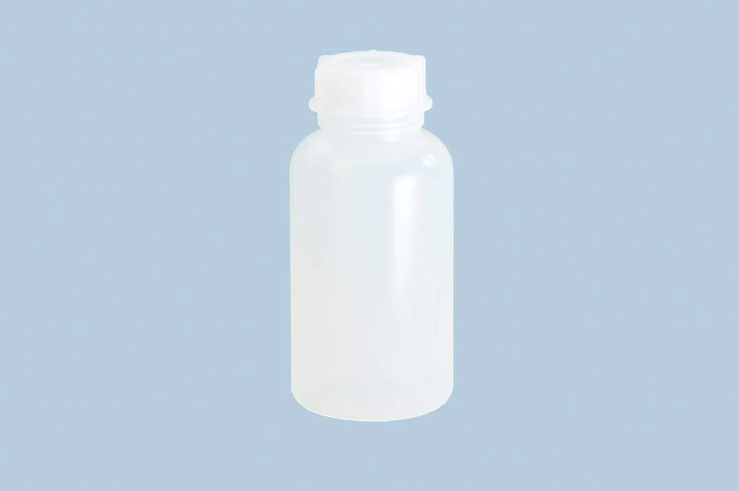 420800 Wide-Mouth Bottle 1000ml, White, 1000 ml