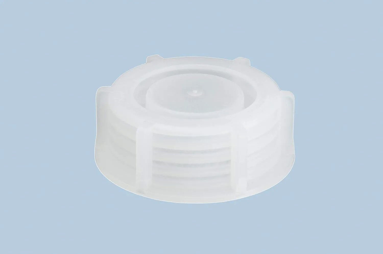 420800 Wide-Mouth Bottle 1000ml, White, 1000 ml