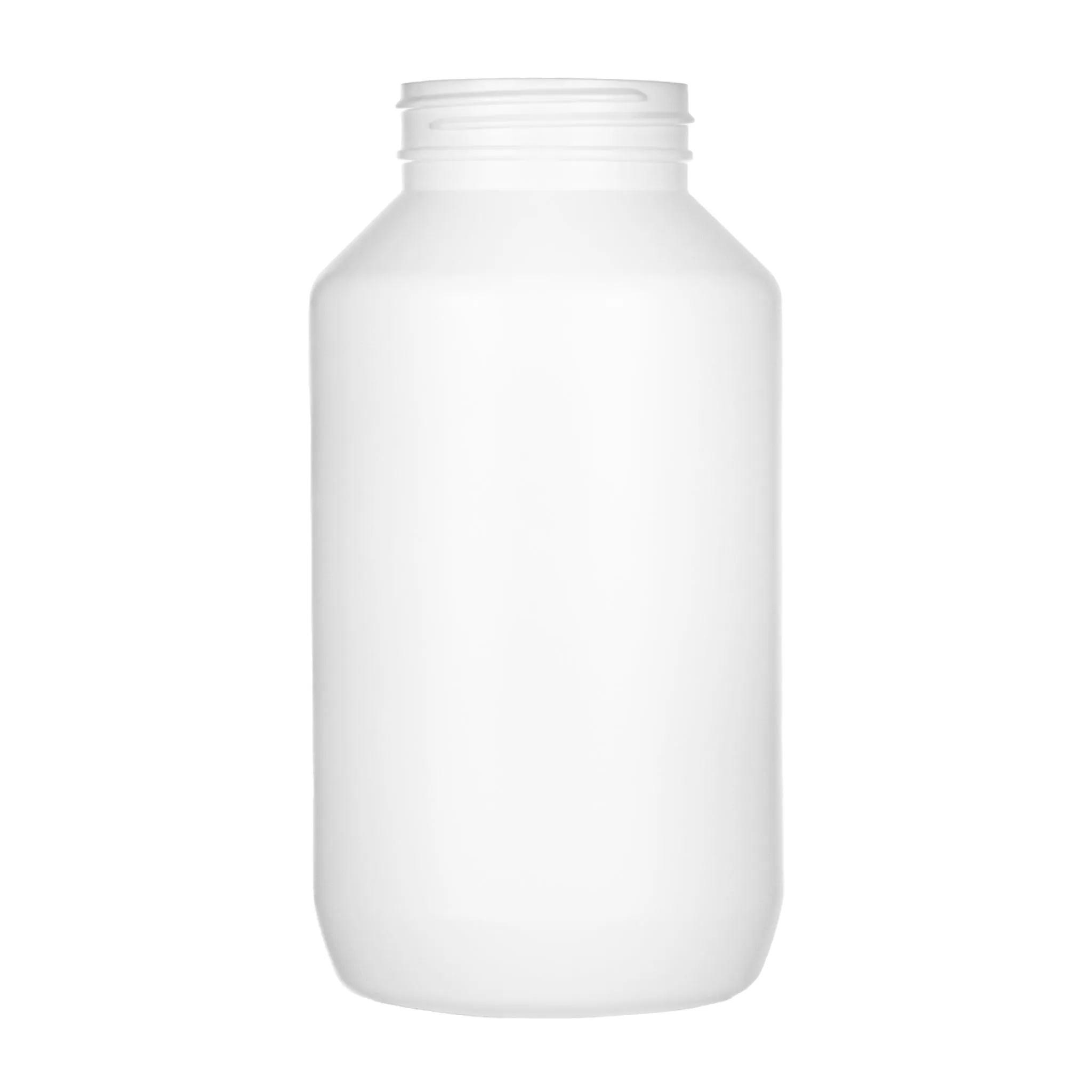 625 cc Round Packer HDPE Bottles - White