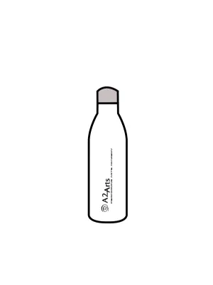 A2 MASTERS - WATER BOTTLE WHITE (IN-STOCK)