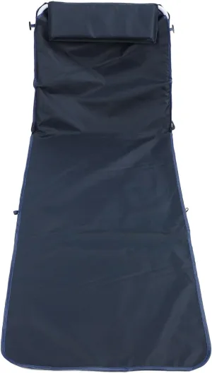 Adjustable Folding Beach Lounge Chair, Portable Oxford Cloth Chair Versatile Recliner for Pool Beach Camping