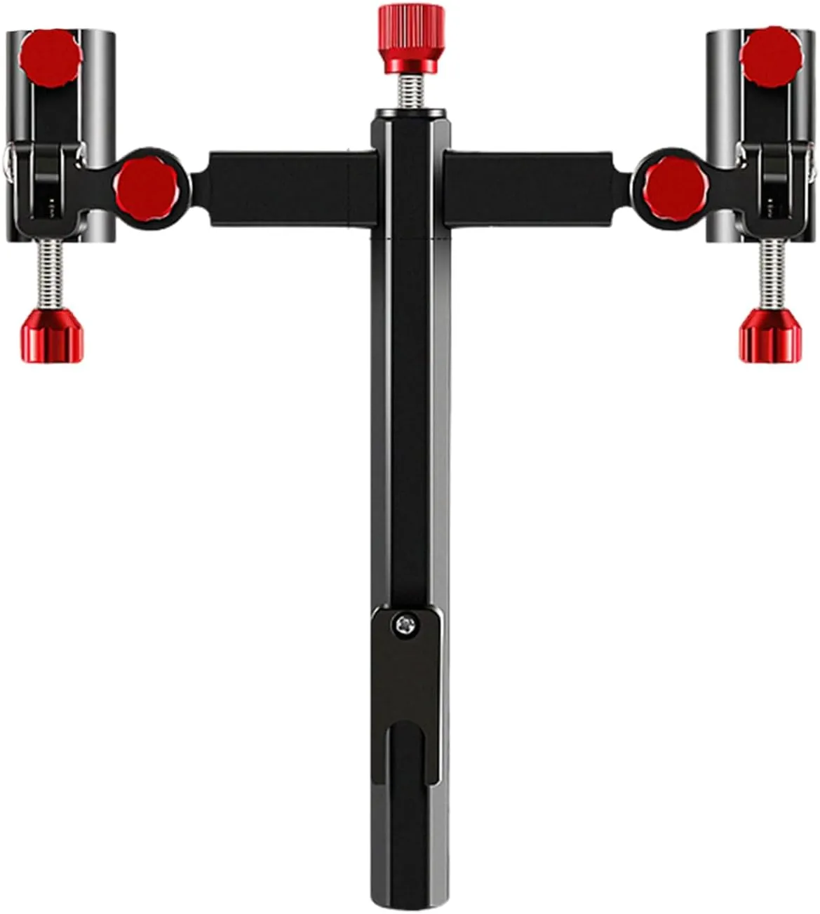 Adjustable Metal Fishing Rod Holder Fishing Box/Chair Double Bracket Double Fortresses Bracket Enduring