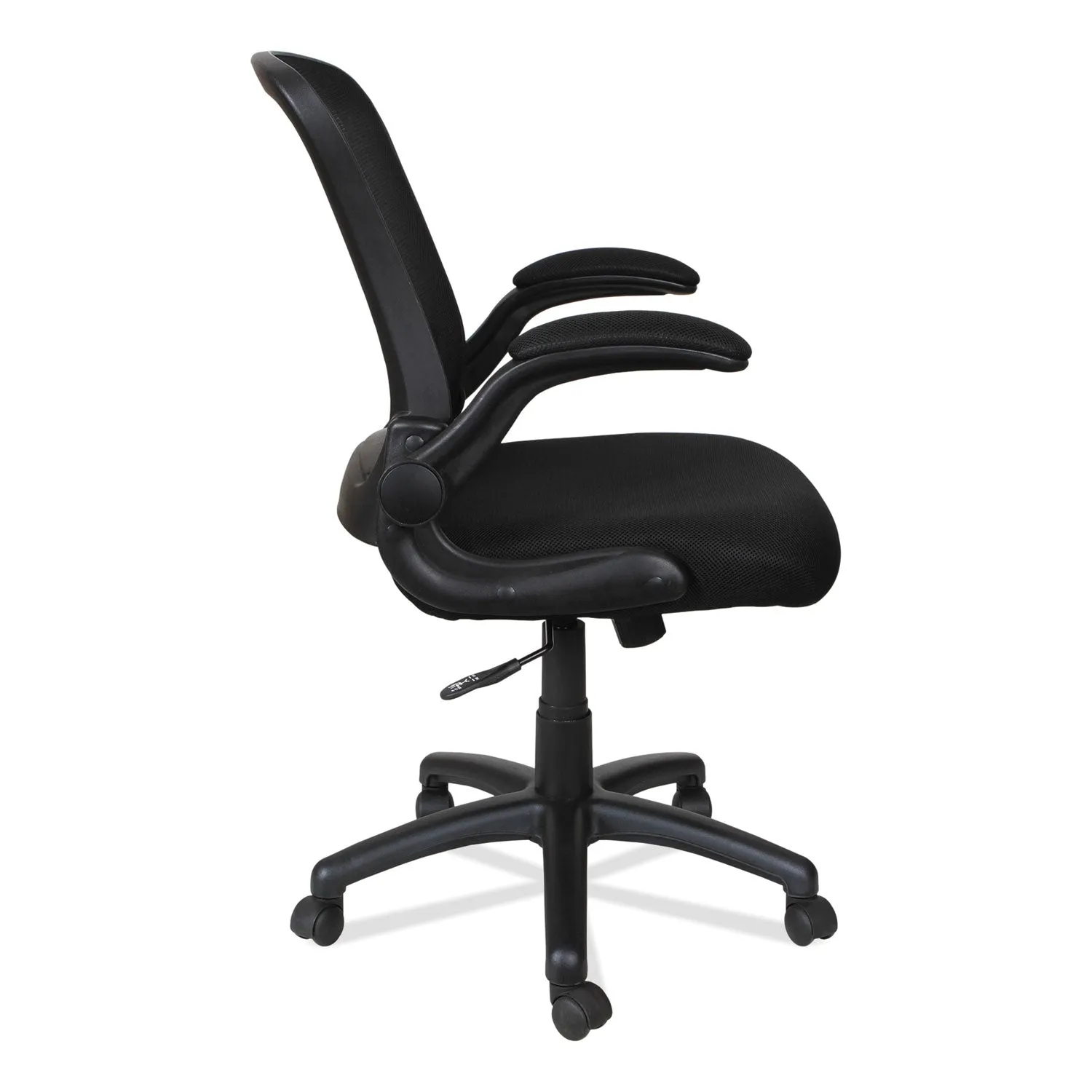Alera® Alera Eb-E Series Swivel/tilt Mid-Back Mesh Chair, Supports Up To 275 Lb, 18.11" To 22.04" Seat Height, Black