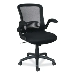 Alera® Alera Eb-E Series Swivel/tilt Mid-Back Mesh Chair, Supports Up To 275 Lb, 18.11" To 22.04" Seat Height, Black