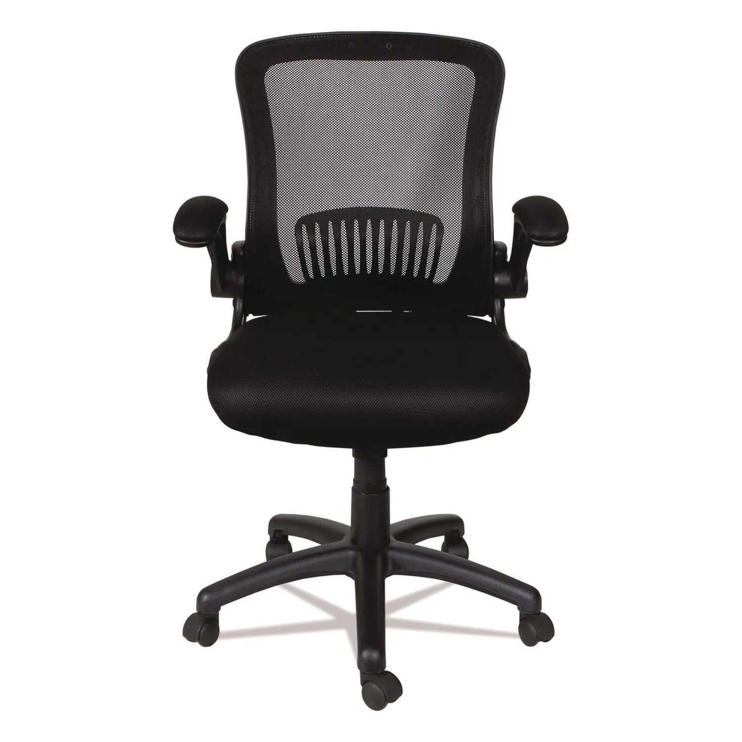 Alera® Alera Eb-E Series Swivel/tilt Mid-Back Mesh Chair, Supports Up To 275 Lb, 18.11" To 22.04" Seat Height, Black