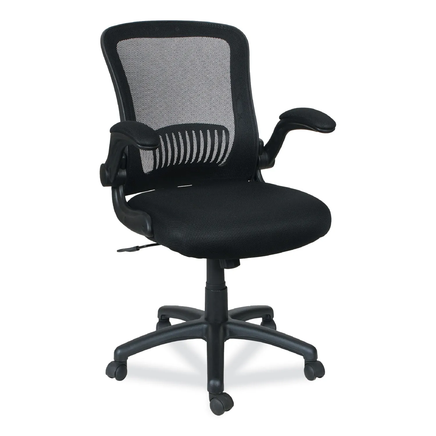 Alera® Alera Eb-E Series Swivel/tilt Mid-Back Mesh Chair, Supports Up To 275 Lb, 18.11" To 22.04" Seat Height, Black