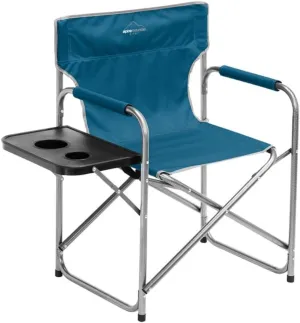 Alpine Mountain Gear Directors Chair w/Table - Brown