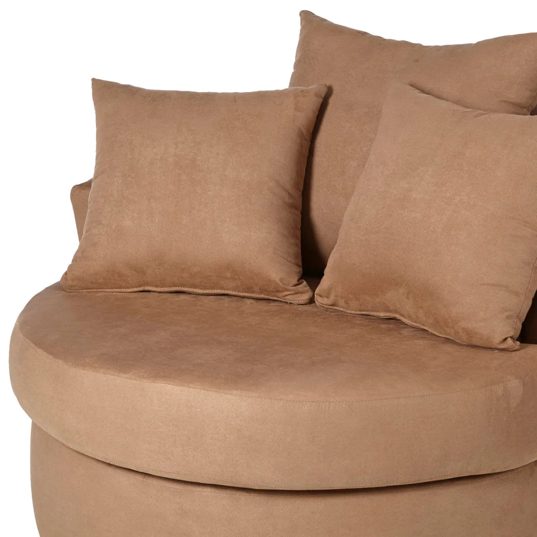 Alsup Barrel Chair Andover Mills™ Fabric: Mayhem Graffiti