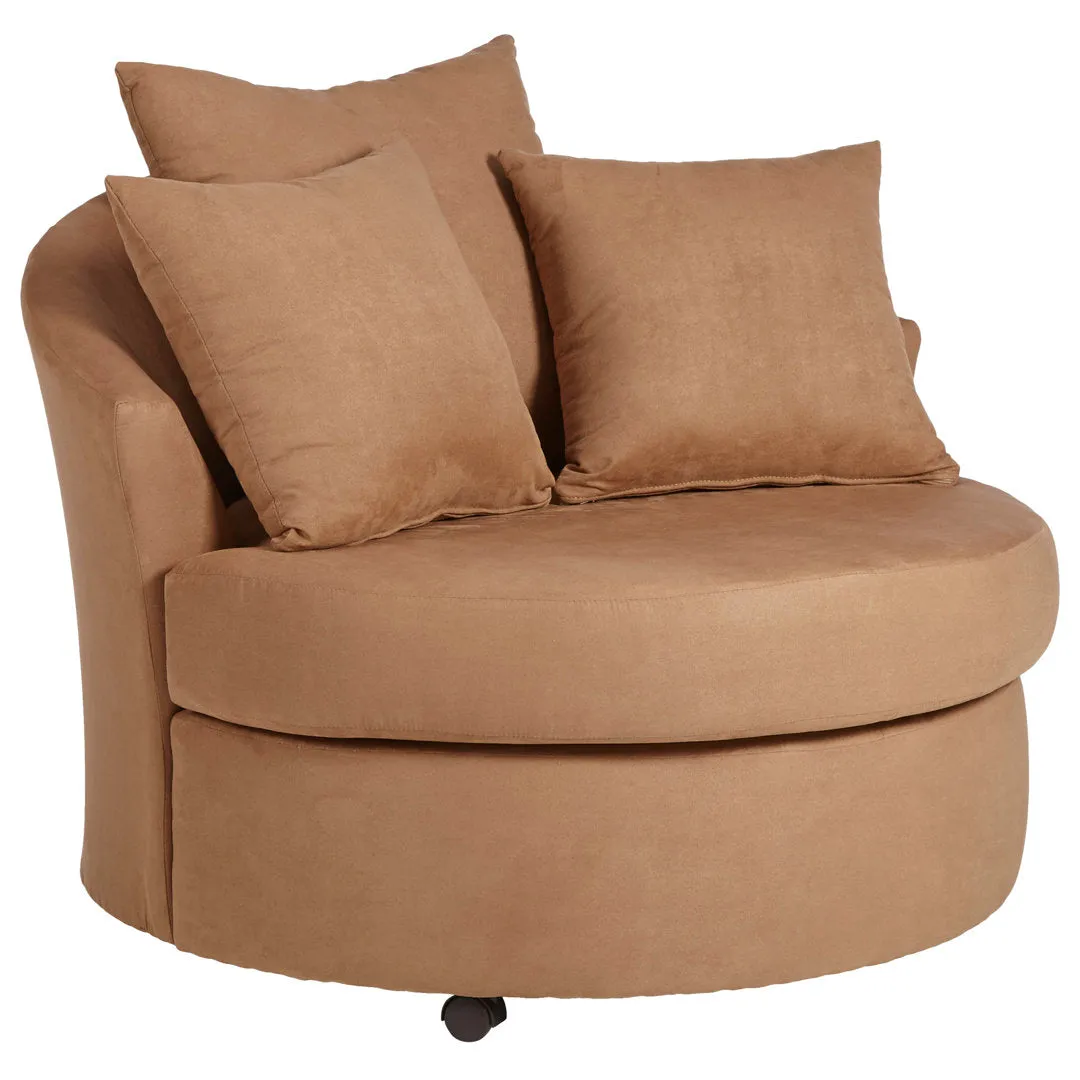 Alsup Barrel Chair Andover Mills™ Fabric: Mayhem Graffiti