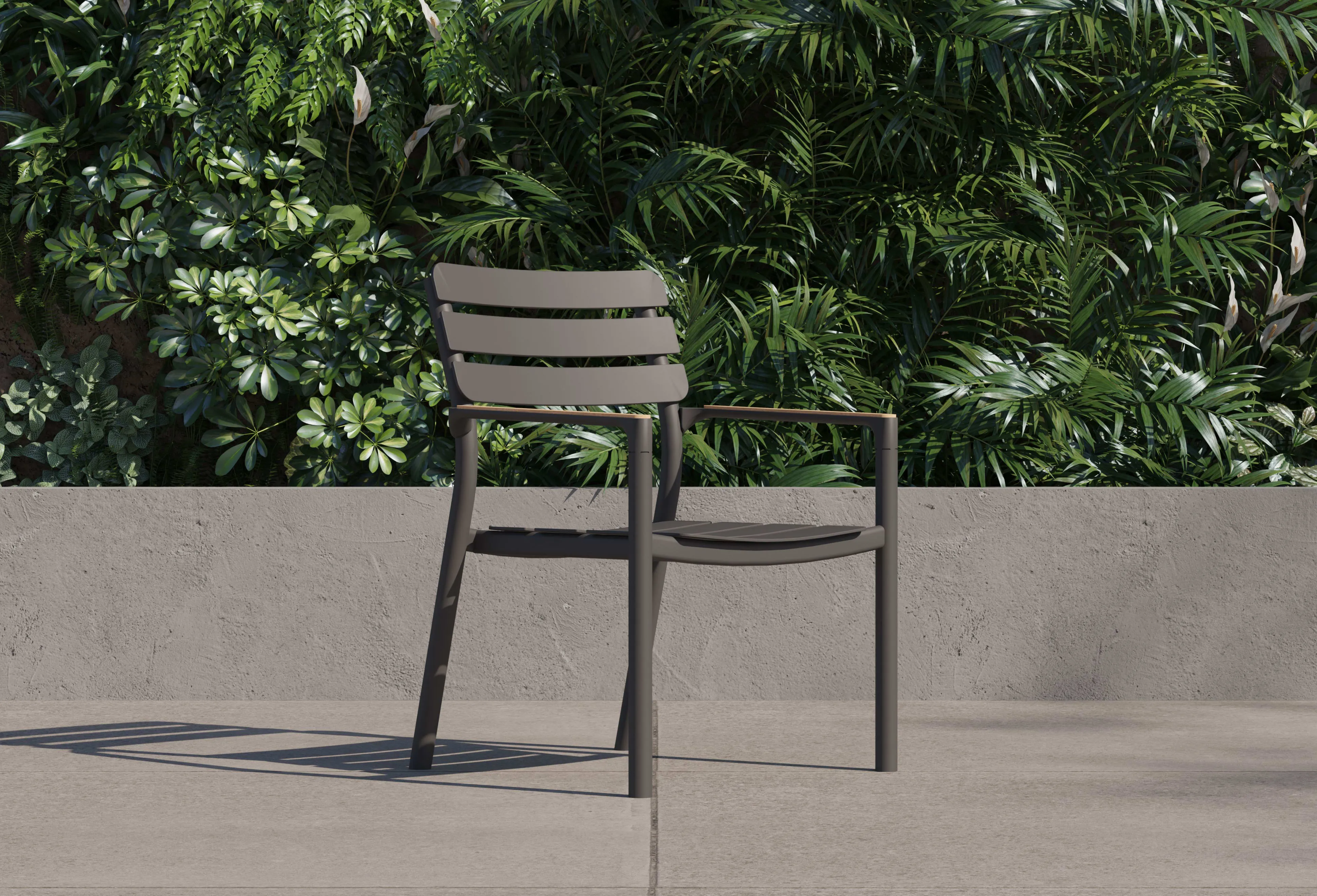 Aluminum Dining Chair By Outer