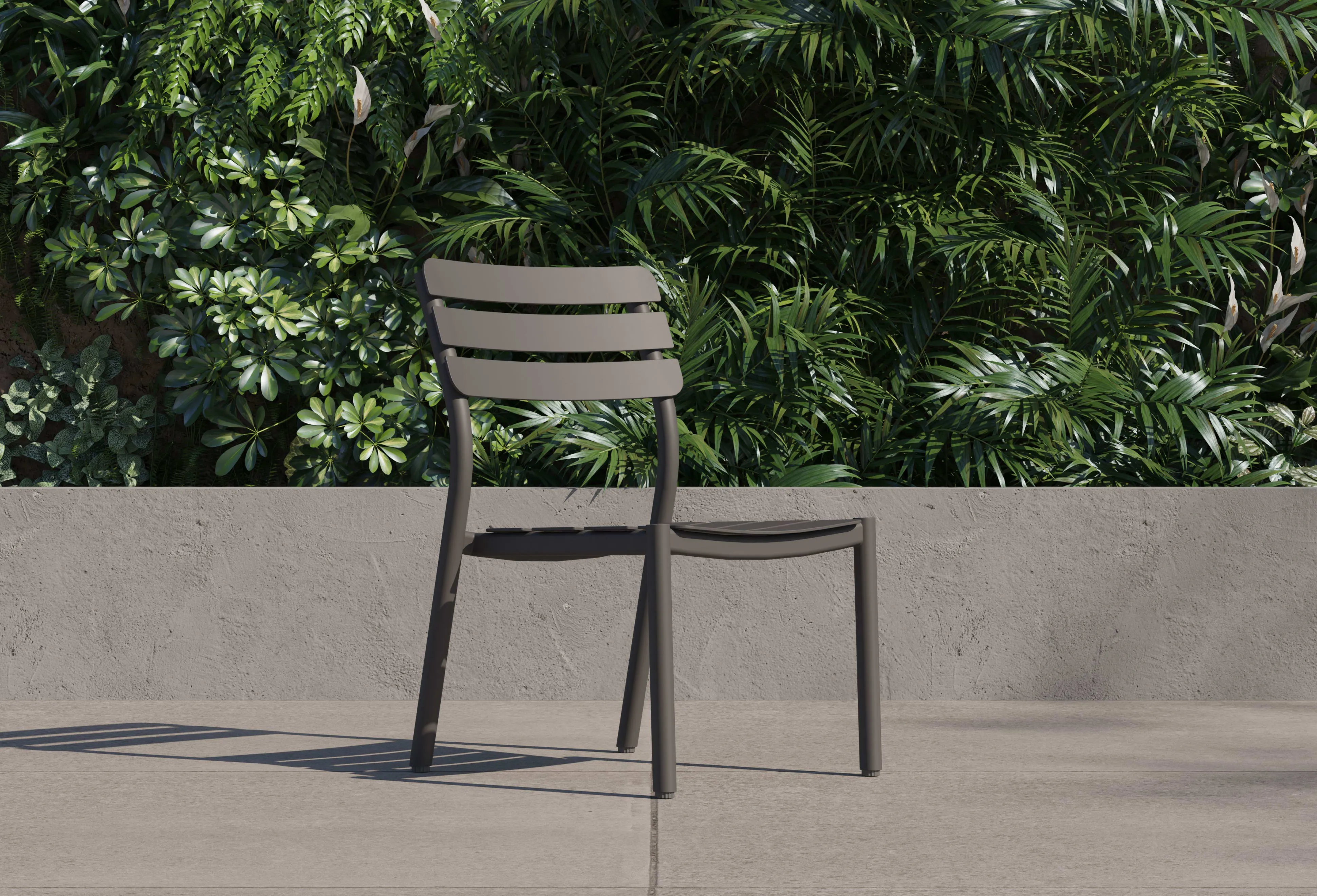 Aluminum Dining Chair By Outer