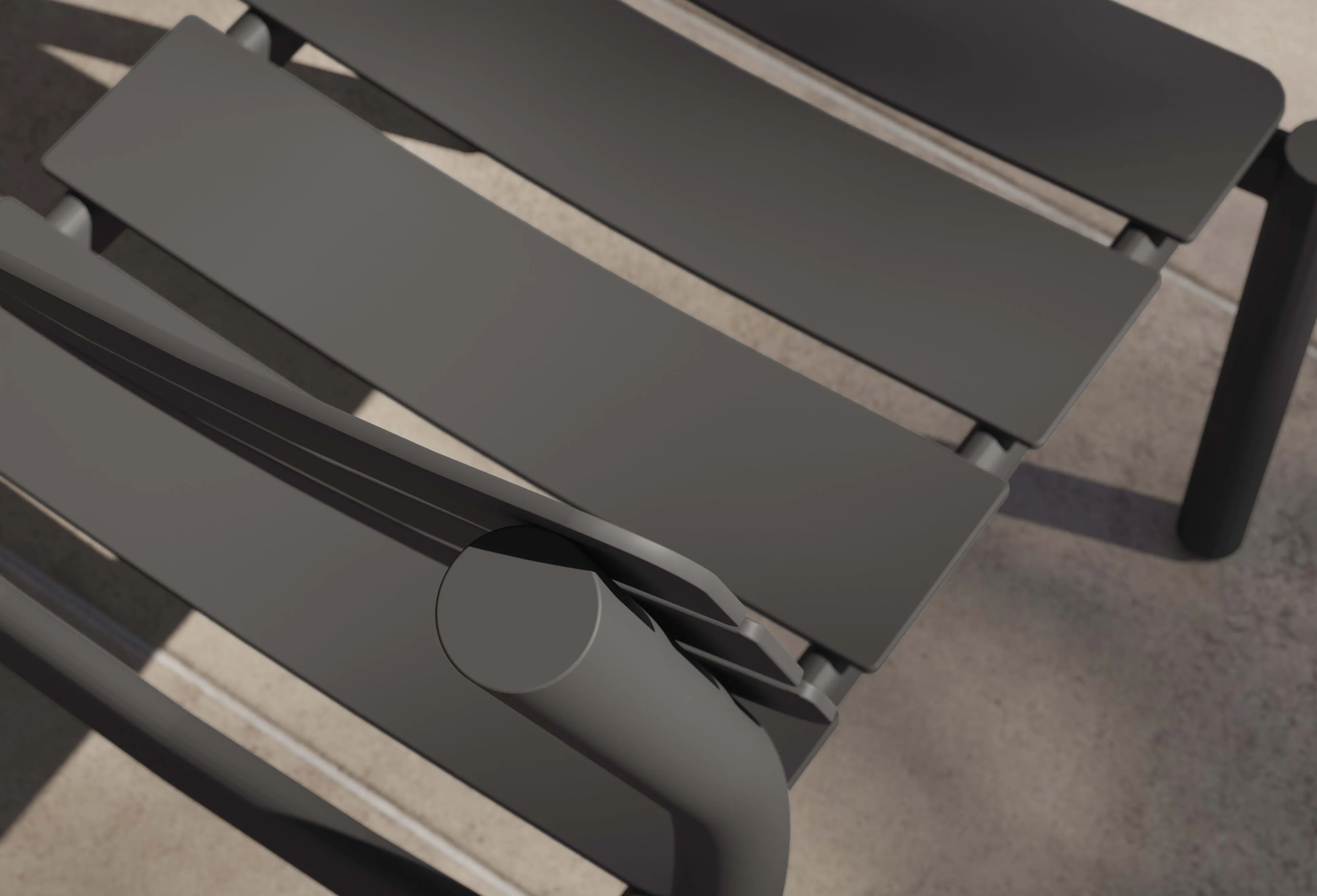 Aluminum Dining Chair By Outer