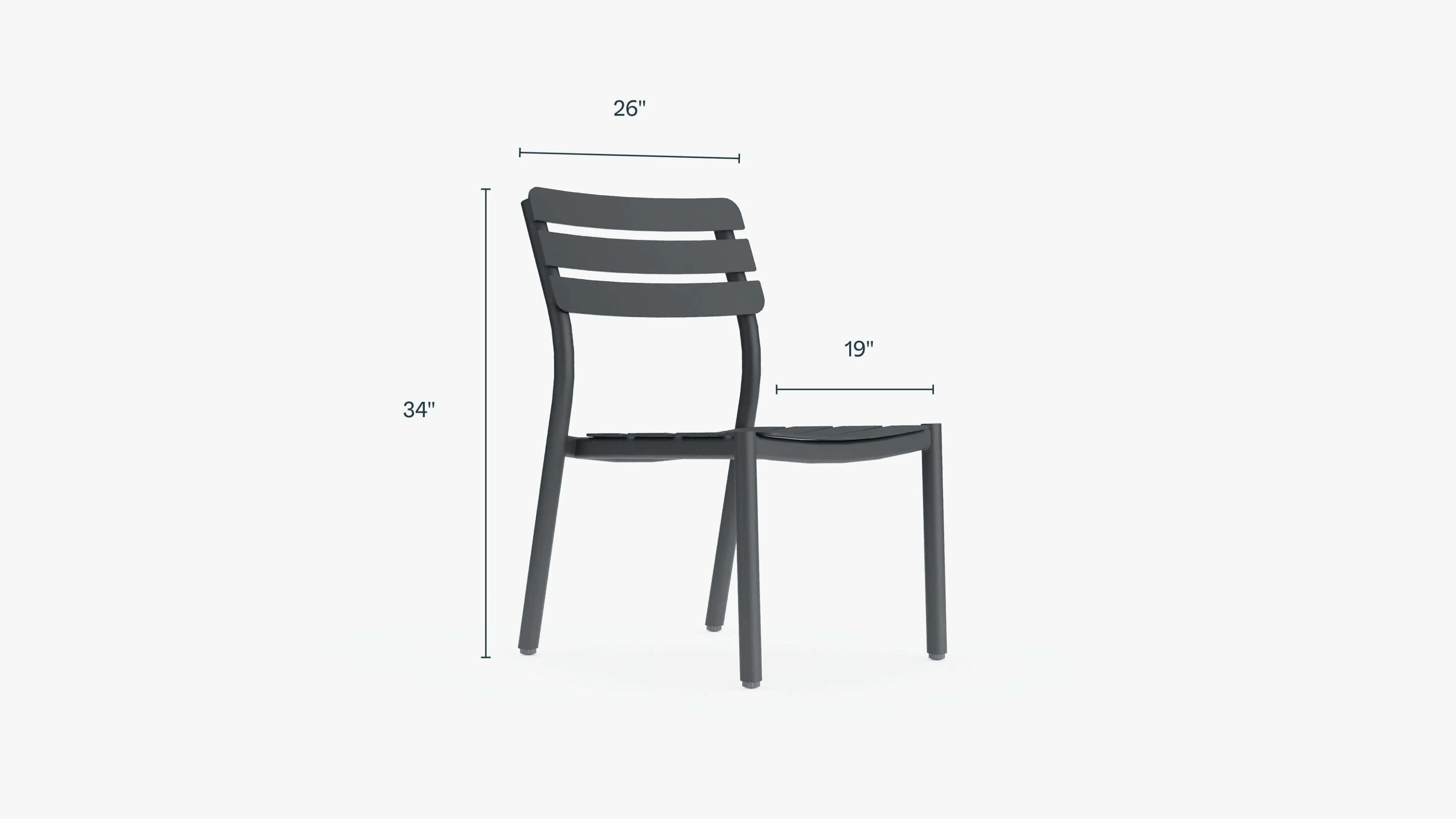 Aluminum Dining Chair By Outer