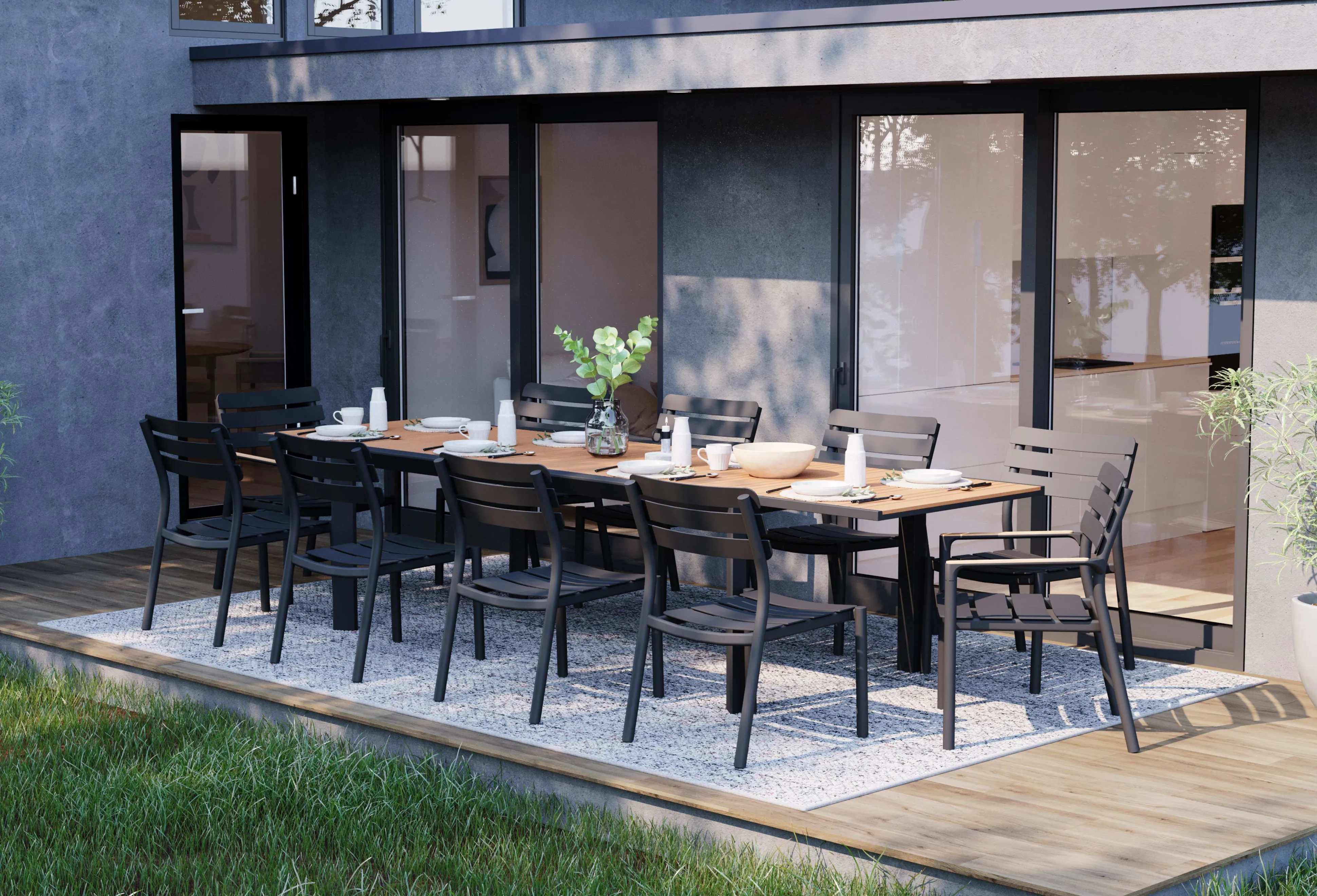 Aluminum Dining Chair By Outer
