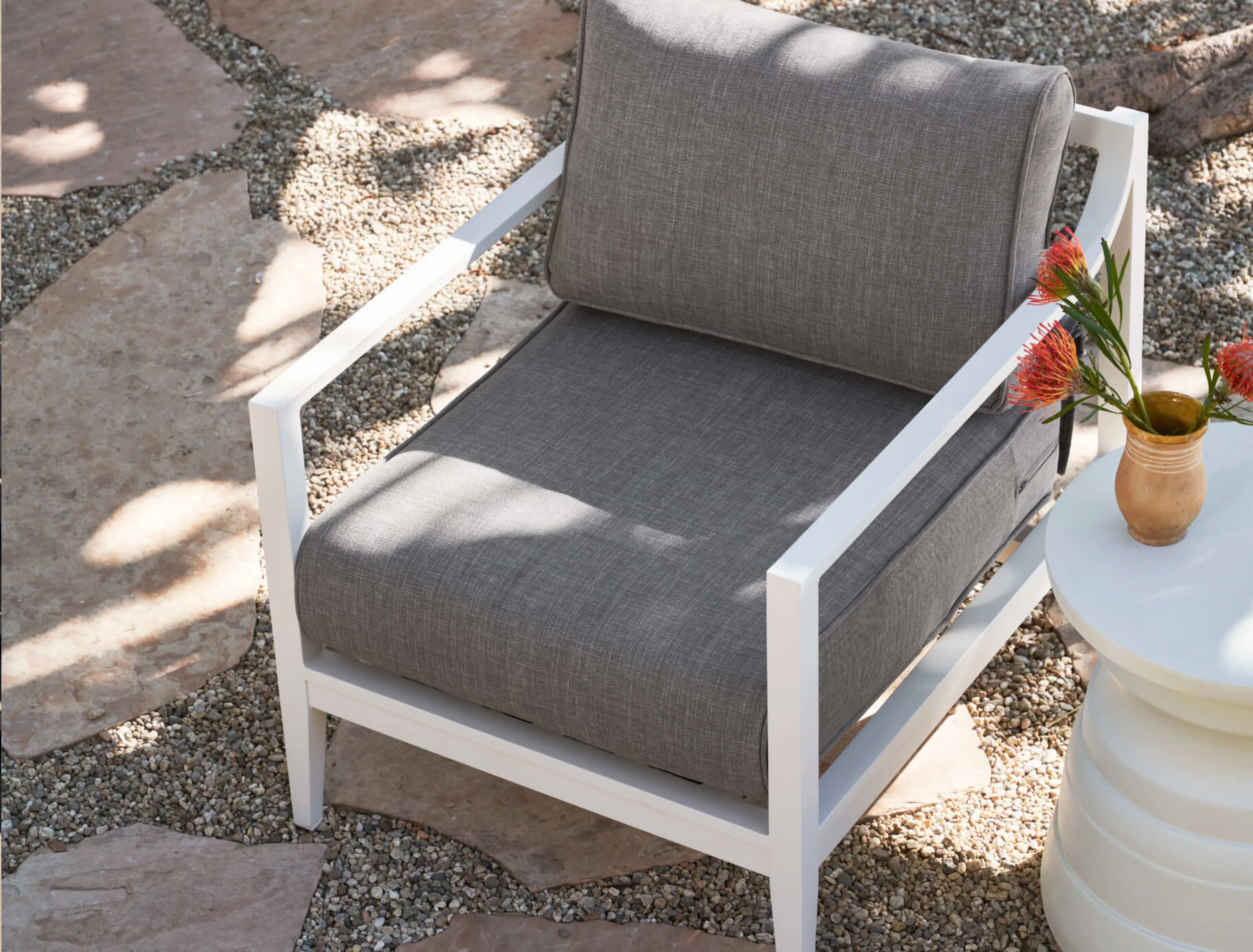 Aluminum Outdoor Armchair By Outer