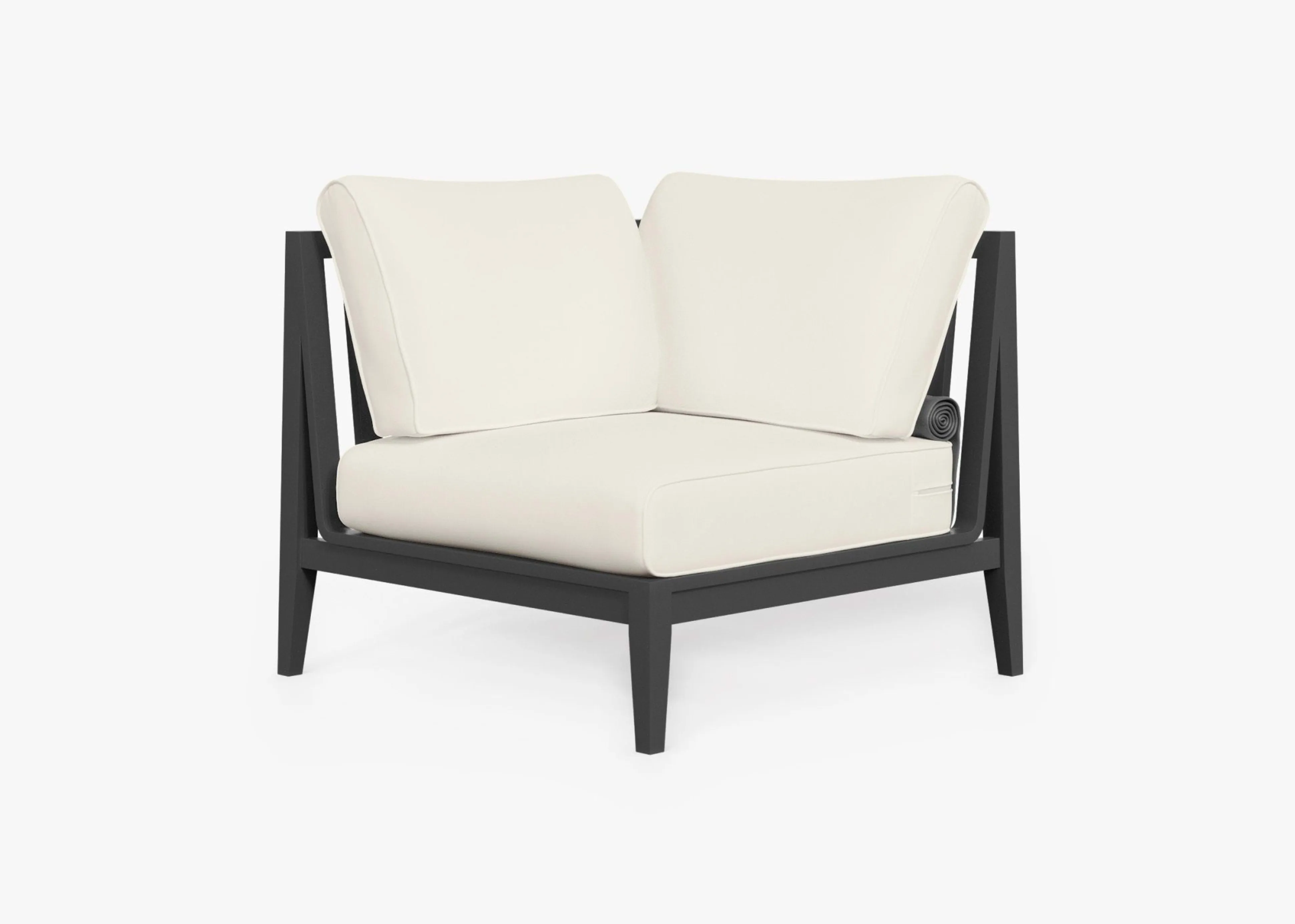 Aluminum Outdoor Left Sectional Chair By Outer