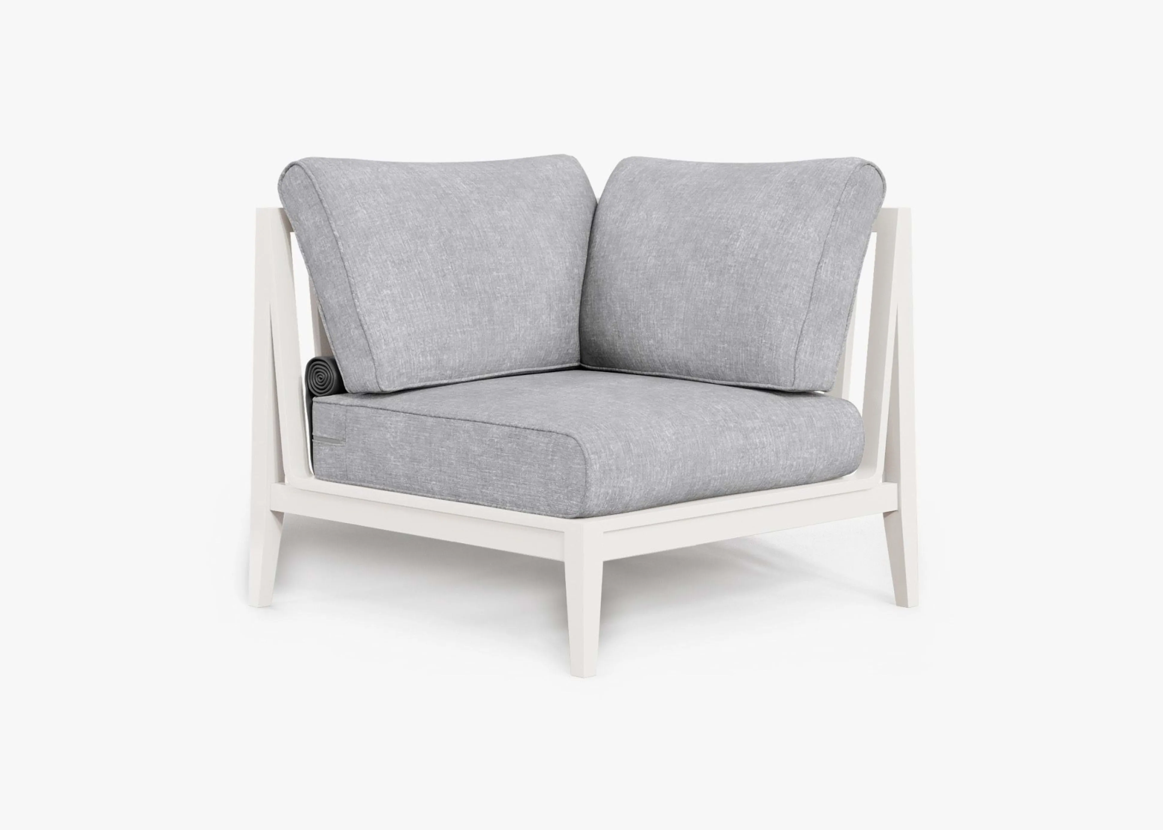 Aluminum Outdoor Left Sectional Chair By Outer
