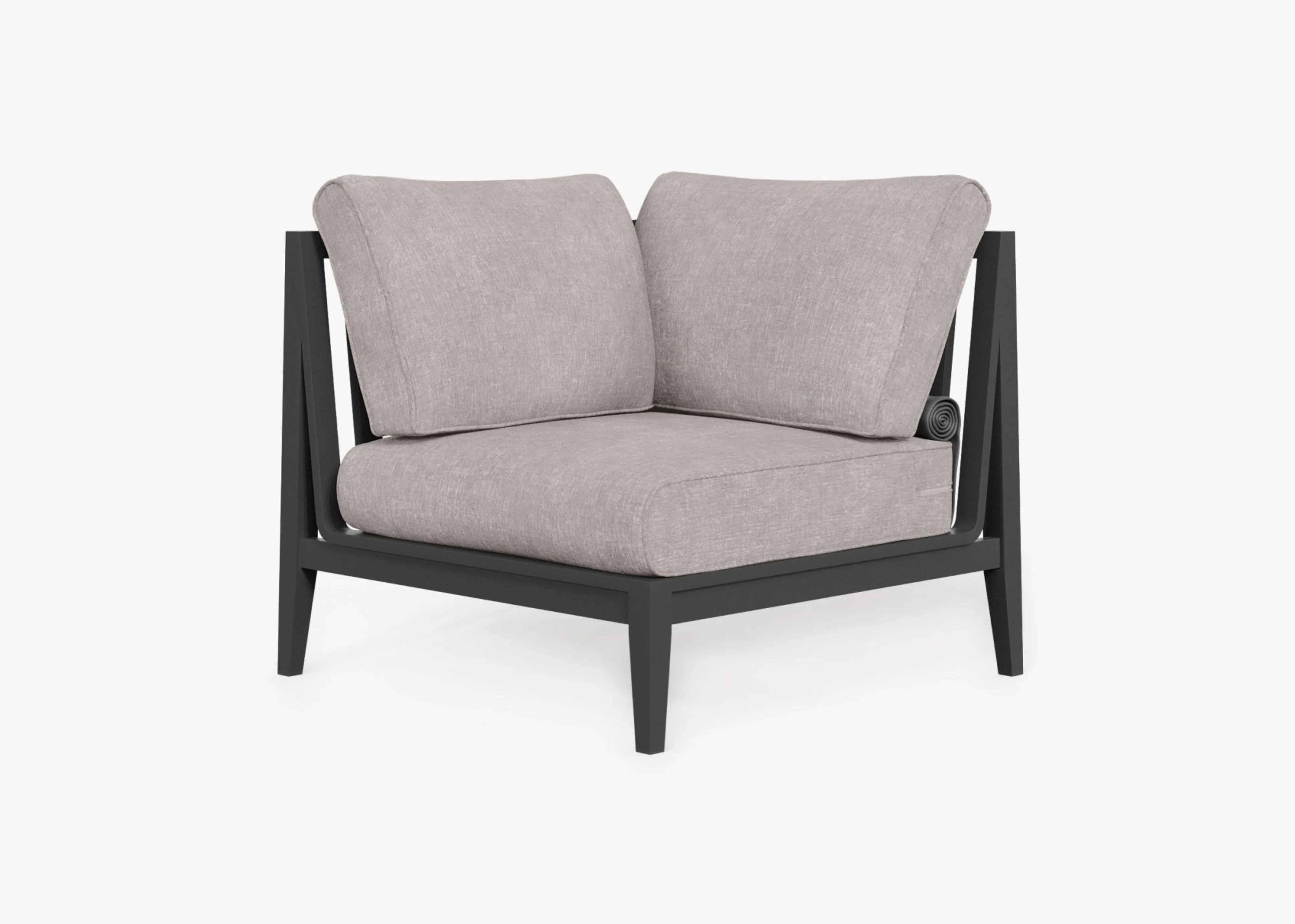 Aluminum Outdoor Left Sectional Chair By Outer