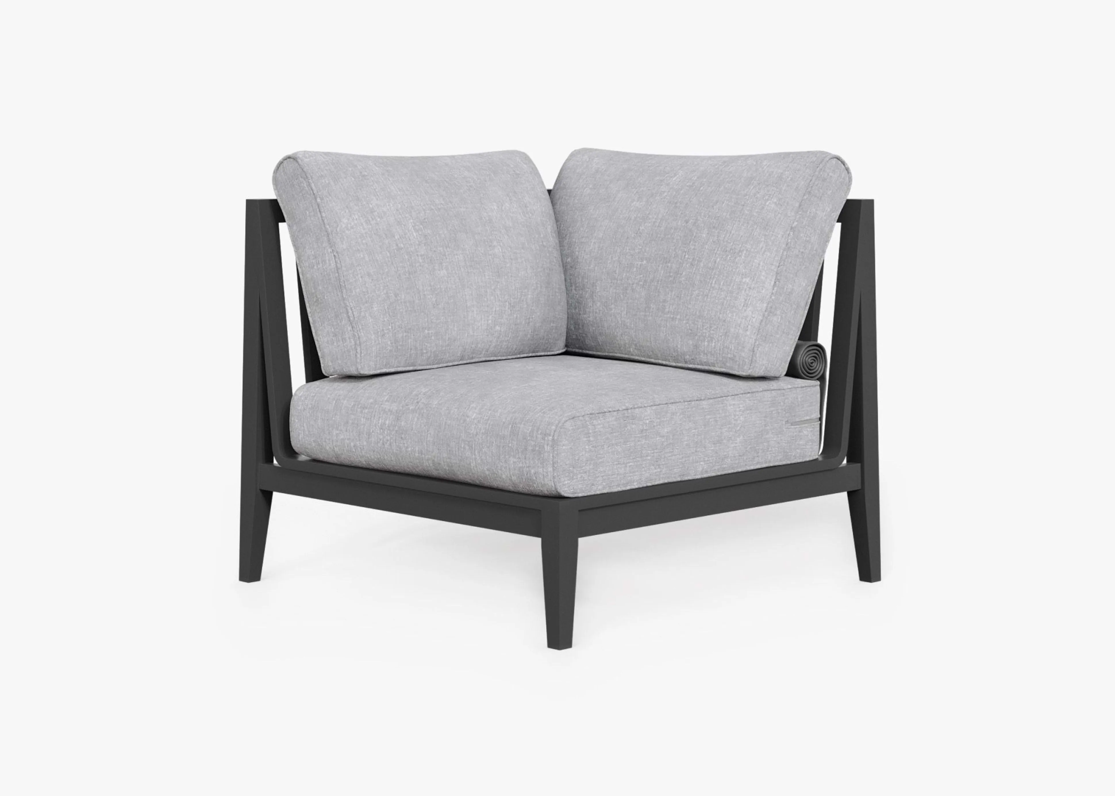 Aluminum Outdoor Left Sectional Chair By Outer