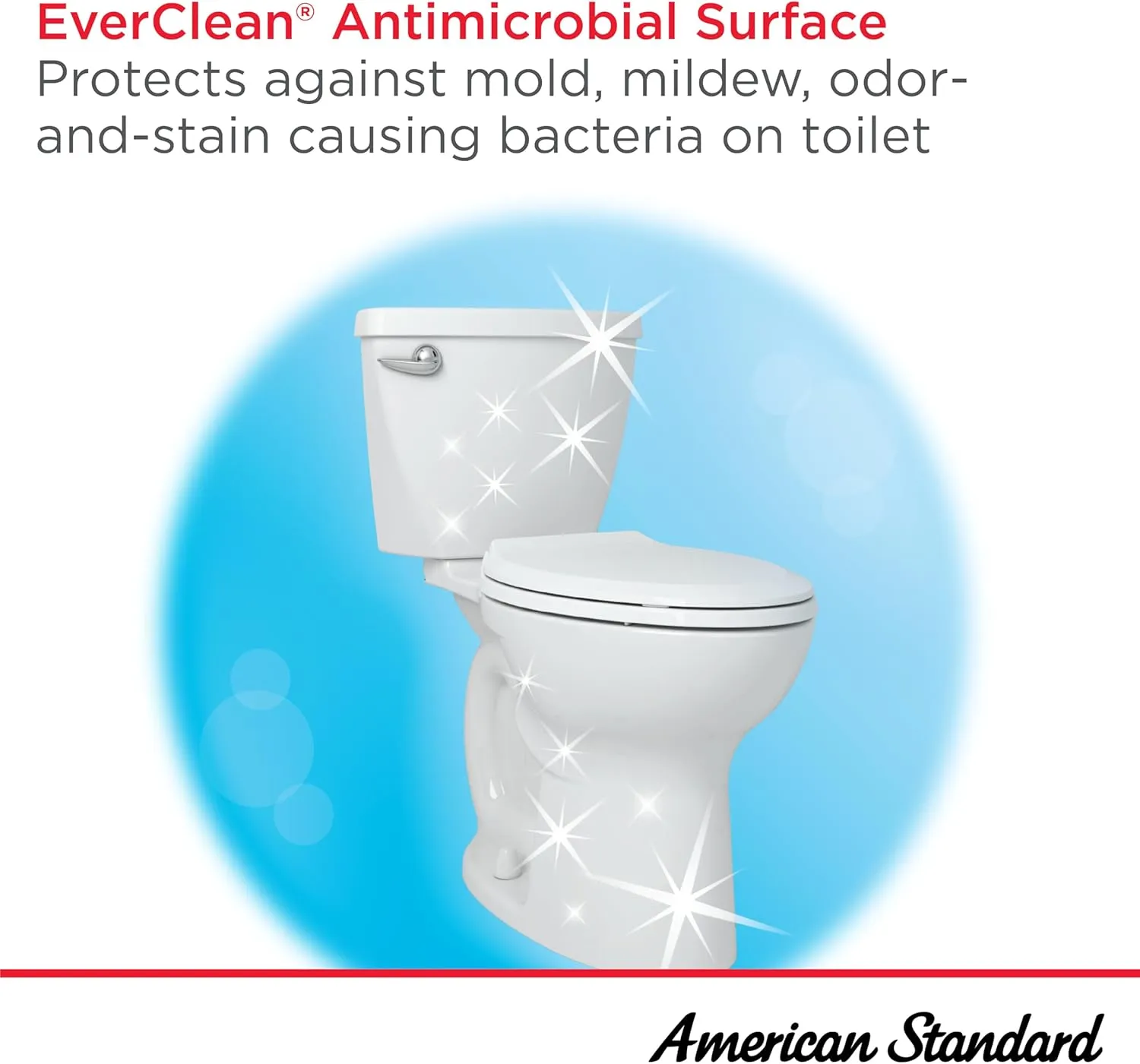 American Standard 215AA004.020 Cadet PRO Right Height Elongated 1.6 gpf 2-Piece Toilet, White