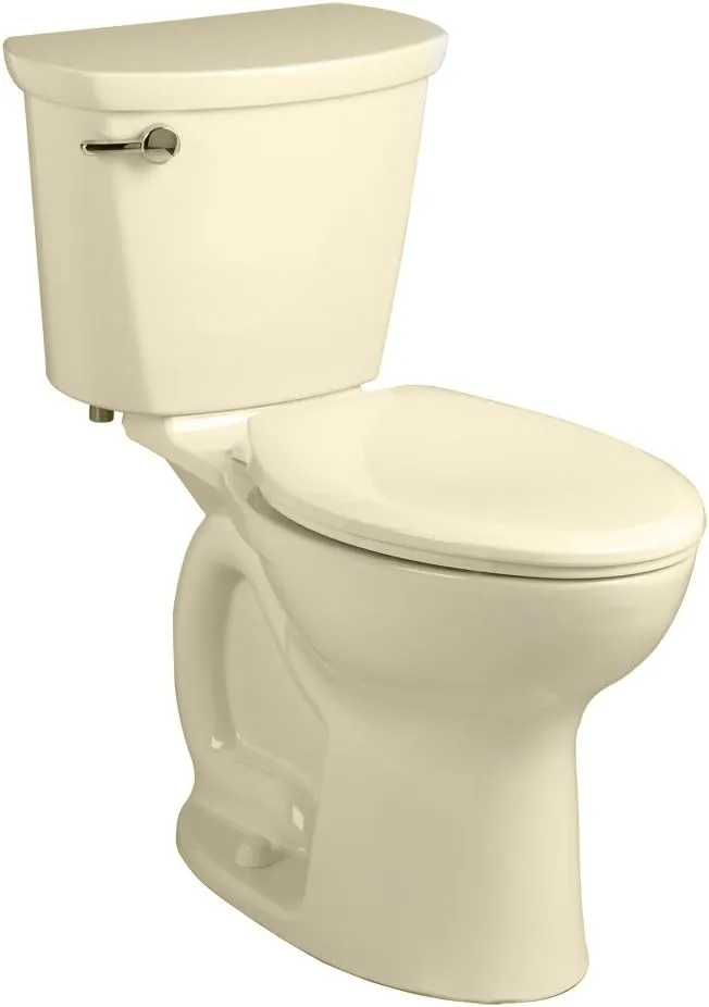 American Standard 215AA004.021 Cadet Pro Two-Piece Toilet, Large, Bone