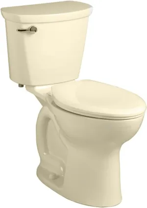 American Standard 215AA004.021 Cadet Pro Two-Piece Toilet, Large, Bone