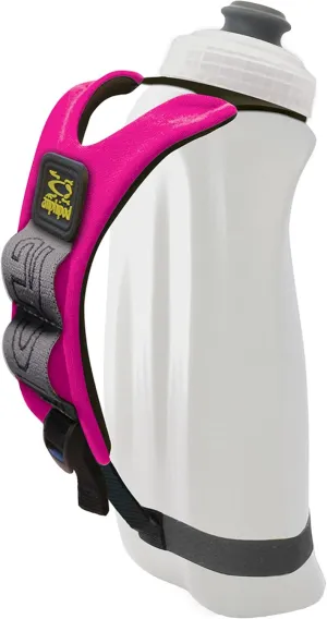 Amphipod Hydraform Ergo Minimalist Handheld Water Bottle, BPA-Free Hydration Pack for Ultra-Running, Marathons & Walking - Pink - 16 oz