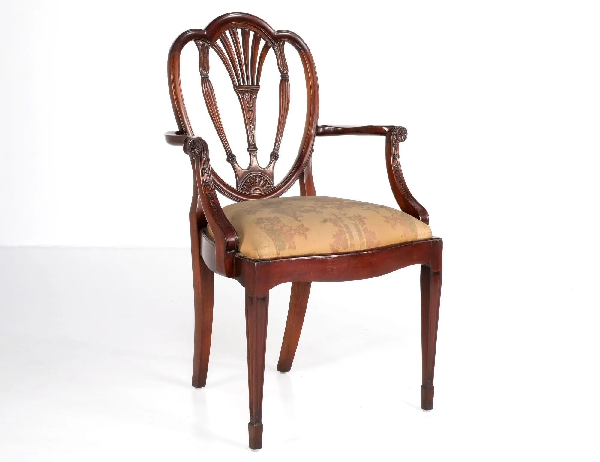 ANTIQUE HEPPLEWHITE ARMCHAIRS