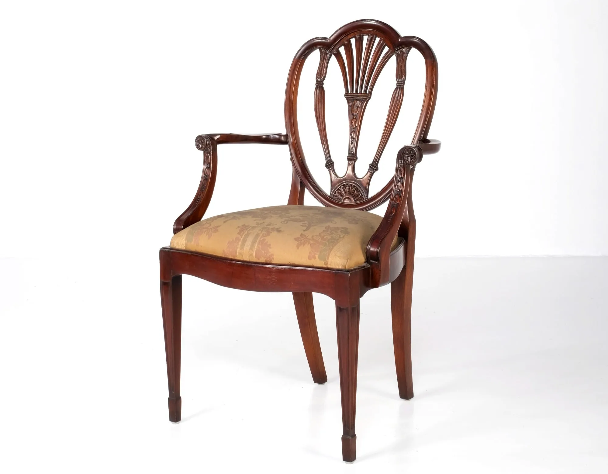 ANTIQUE HEPPLEWHITE ARMCHAIRS