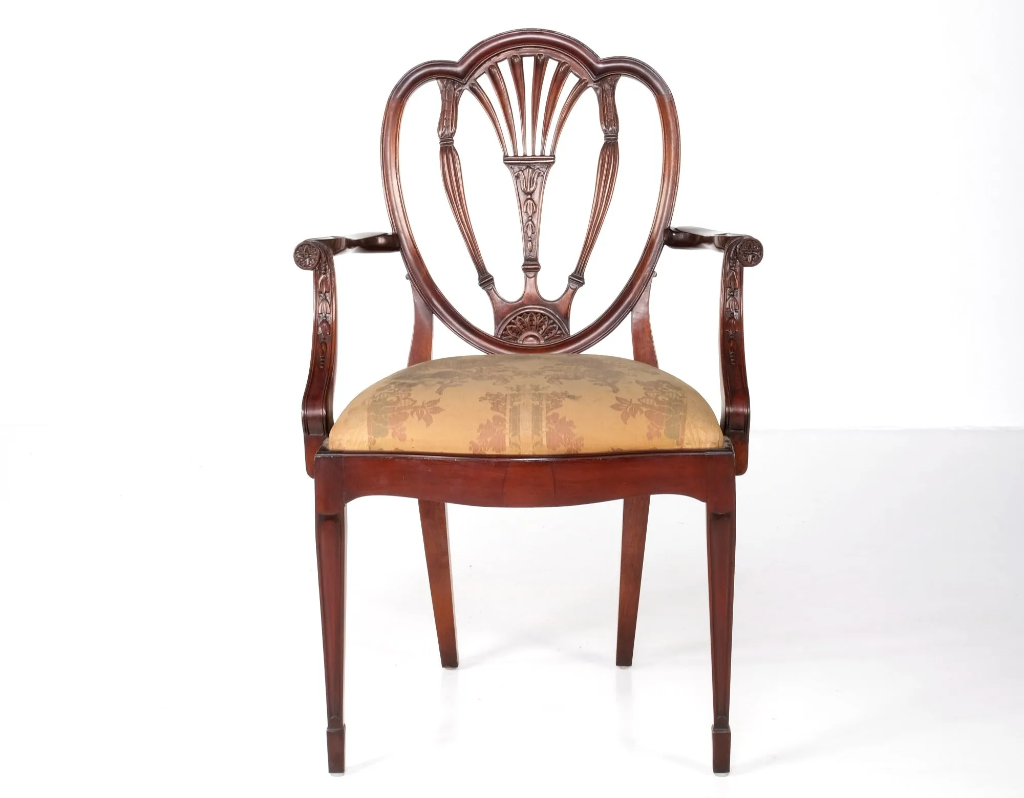 ANTIQUE HEPPLEWHITE ARMCHAIRS