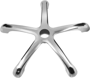 Antlu Chair Base Leg Replacement Parts to Repair Office Swivel Pneumatic Chair Bottom, Heavy Duty Aluminum Metal (20.5 inches)