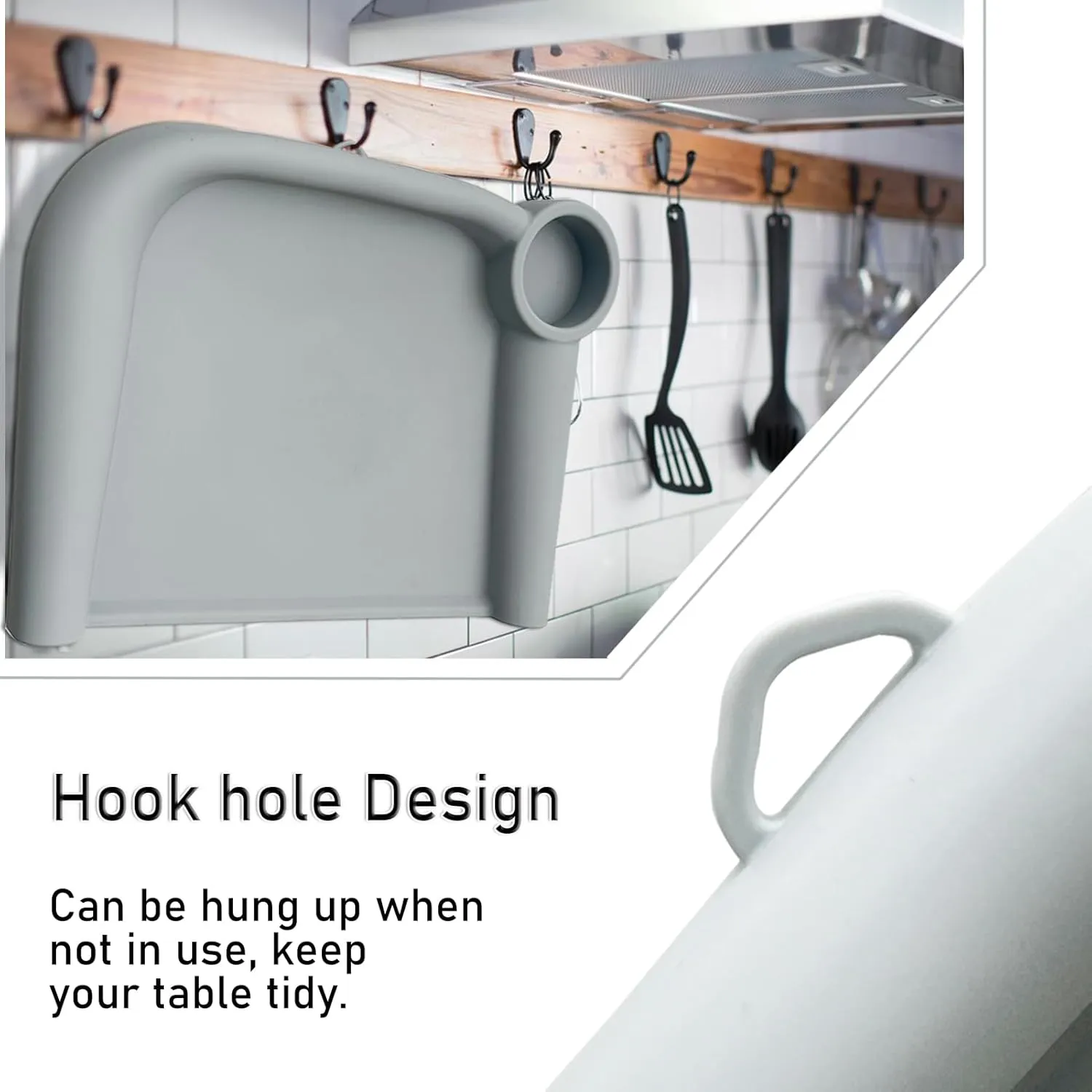 Baby Dining Tray Compatible with Inglesina Fast Table Chair Silicone Baby Feeding Tray for Clip-On Fast Table Chair Dishwasher Safe BPA Free Silicone Removable Dining Tray Accessory -White
